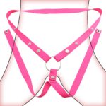 adjustable pink elastic band animation display