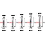 Per size and weight of steel male urethral plugs