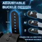 kinksterhub A wrap-around penis trainer vibrator with adjustable straps.