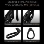 Lightweight 3D resin chastity cage set XS accessories four-grid diagram