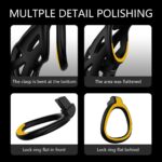 kinksterhub Lightweight Smooth Black Chastity Devices