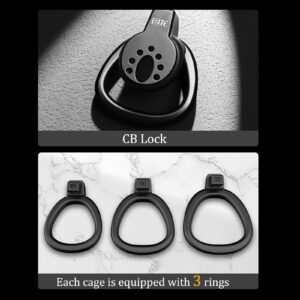 XXS male chastity device ring set feature graphic