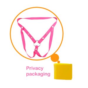 adjustable pink elastic band in privacy packaging