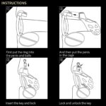 Lightweight 3D resin chastity cage set XS wearing display