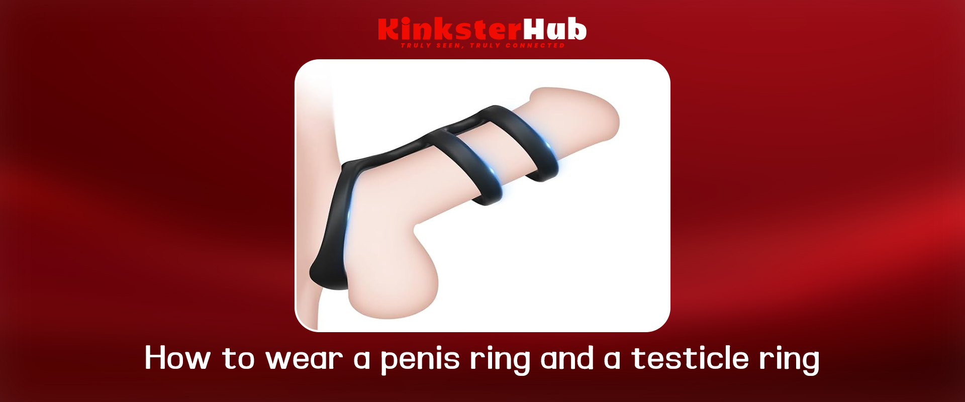 ring placement on penis and testicles