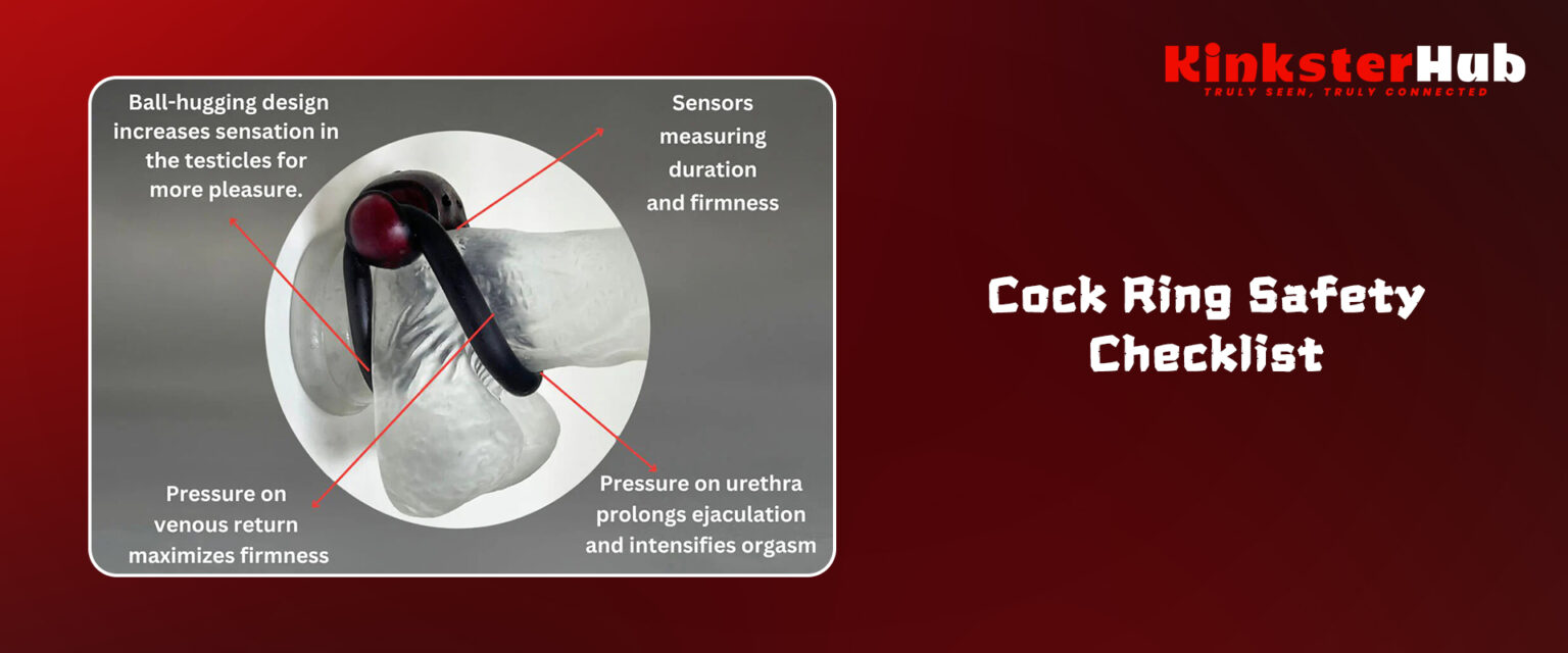 How to Put On and Wear a Cock and Ball Ring Safely | Kinksterhub Blog