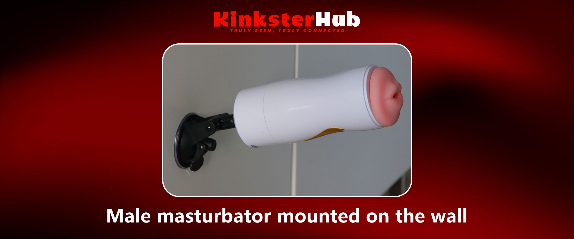 Stroker mounted on surface with remote control