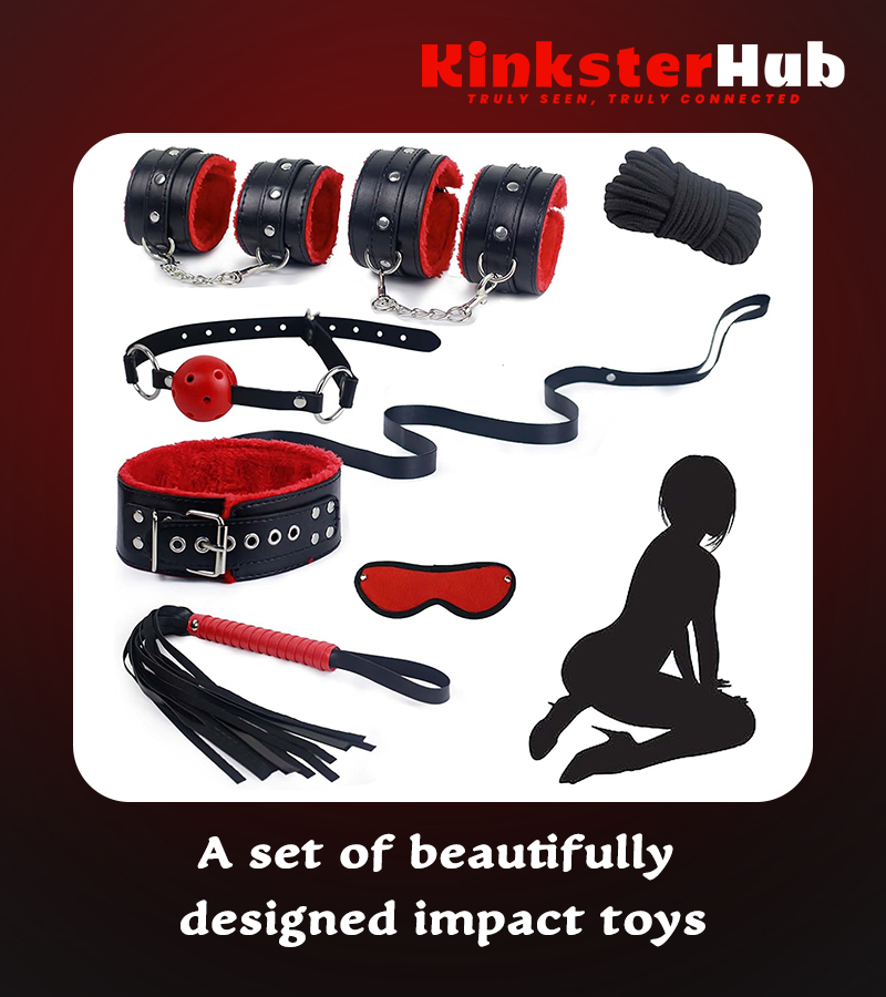 A set of beautifullydesigned impact toys