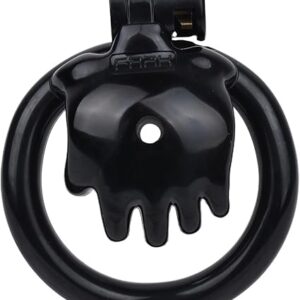 Black Resin Special Chastity Cage