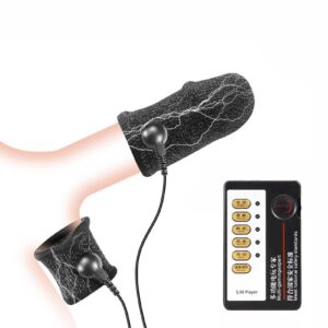 Remote Penis Ring & Sleeve Restraint for Roleplay & Cock Control