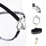 Exquisite Shell Design Metal Chastity Cage