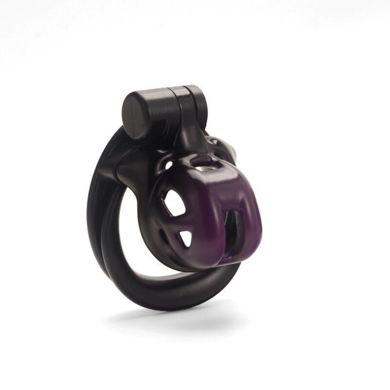 Small Resin Purple Chastity Cage