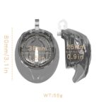 Inner size of Soft Silicone Vagina Chastity Cage Set