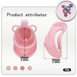 Inner size of Realistic Vagina Chastity Cage set