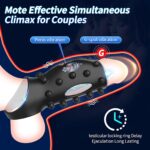 Vibrating Penis Sleeve G climax for couples