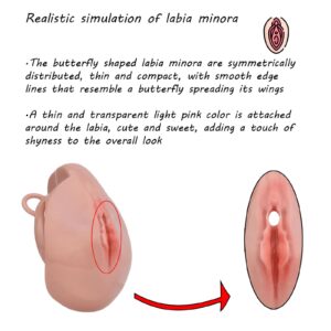 Realistic Vagina Chastity Cage set