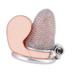 Short Metal Mesh Chain Cock Cage Side Wear