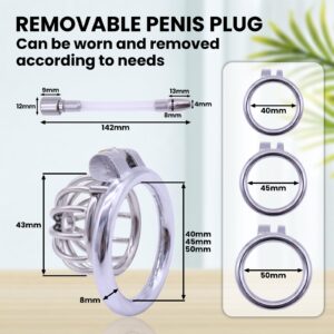 Every Parts size of Metal Penis Plug