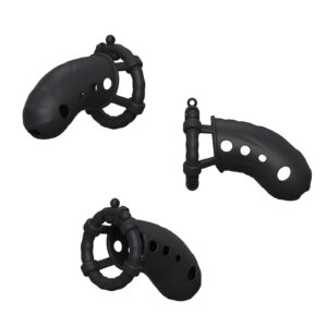 Silicone Ventilated Chastity Cage product gallery