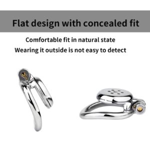 Design of Flat Metal Chastity Cage