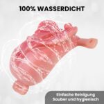 Waterproof of Realistic Vagina Chastity Cage