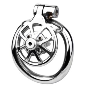 Stainless Steel Spiked Extreme Chastity Cage