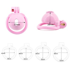 resin chastity cage colors breathable rings accessory kit view