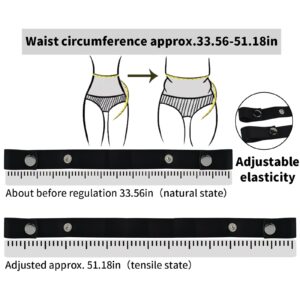 Adjustable elasticity Small Double-Ring Black Chastity Cage