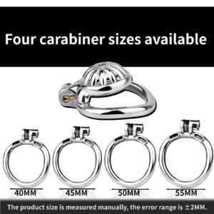 metal steel chastity cage stainless urethral dilator BDSM accessory kit view