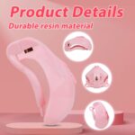 Product Details of Pink Simulation Chastity Cage with Anal Plug