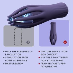 electro toys 10-mode electric penis trainer detail close-up
