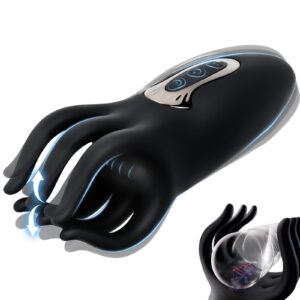 10-Mode Penis Vibrator for Glans Training – Hands-Free Masturbation Toy