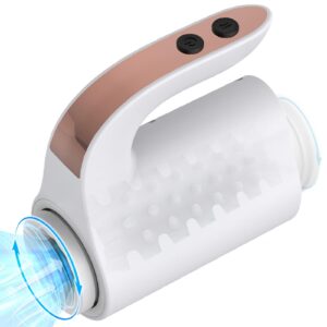 Hands-Free Electric Masturbator with 5 Thrust & Rotation Modes – Waterproof Cup Toy for Men