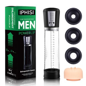 Electric Penis Pump with 5 Suction Levels – Vacuum Trainer & Masturbation Set for Male Enhancement
