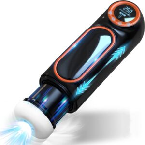 Realistic Electric Masturbator Cup for Men with 10 Vibration & 4 Suction Modes
