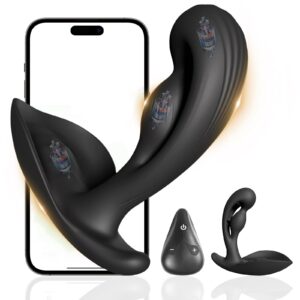 Remote-Controlled Anal Vibrator for Men – 10 Modes & Prostate Massage Plug