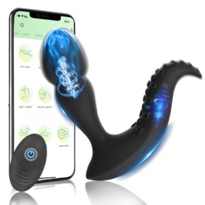 App-Controlled Octopus Anal Vibrator for Men with 10 Modes & Remote Prostate Massager