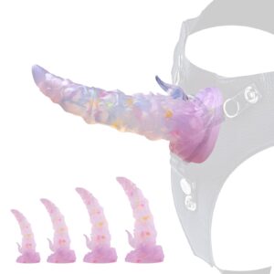 Alien Dildo with Tentacle Suction & Tail Tip – Fantasy Anal Plug