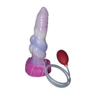 Silicone Ejaculating Dildo with Suction Base & Realistic Spray Action