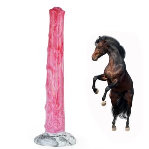 Giant Horse Monster Dildo with Suction Base for Deep Animal Play