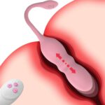 Telescopic Anal Vibrator with Remote – 3 Thrusting & 3 Vibration Modes for Prostate & G-Spot Play