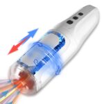 3D Vagina Masturbator with 4 Suction & 8 Vibration Modes for Men