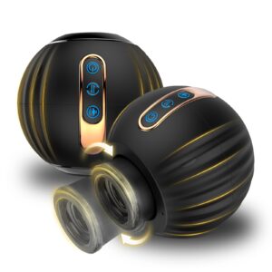 Open-Cup Male Masturbator with 8 Vibration Modes – Hands-Free Penis Trainer