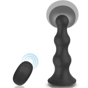 Discreet Thrills: Inflatable Butt Plug with Wireless Control & Vibration