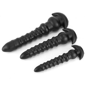 Soft Anal Plug for Deep, Ribbed Stimulation