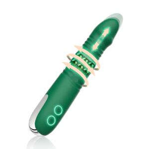 10-Mode Thrust & Rotation Pearl Vibrator for Clit & G-Spot Play