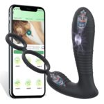 8 Shock + 8 Vibration Modes App Dildo & Penis Ring Set for Couples