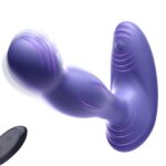 Remote Prostate Vibrator Plug with 10 Vibration & Rotation Modes