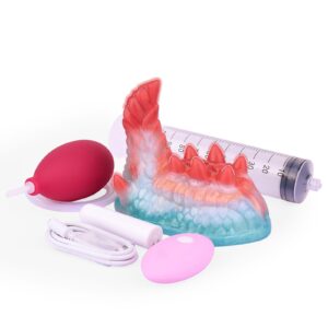 Spraying G-Spot Vibrator Prostate Massager 10 Modes Remote Control