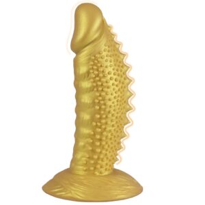 XXL Spiked Alien Dildo with Suction Base for Extreme Anal Play